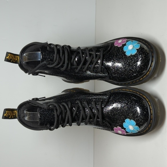 Dr Martens Woman's Airwair 1460 junior Cosmic Glitter boots womans sz 5 EU 36 - Picture 3 of 16